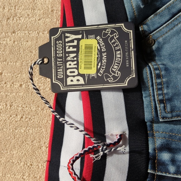 Born-Fly Distressed Shorts - Picture 5 of 5